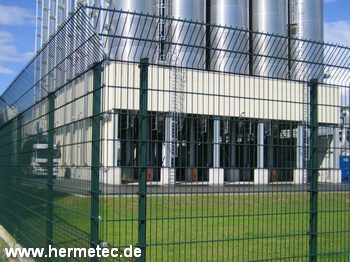 Beispiel Industriegitterzaun